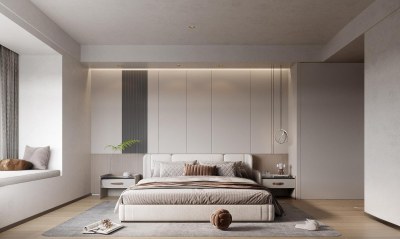 现代卧室3D模型下载